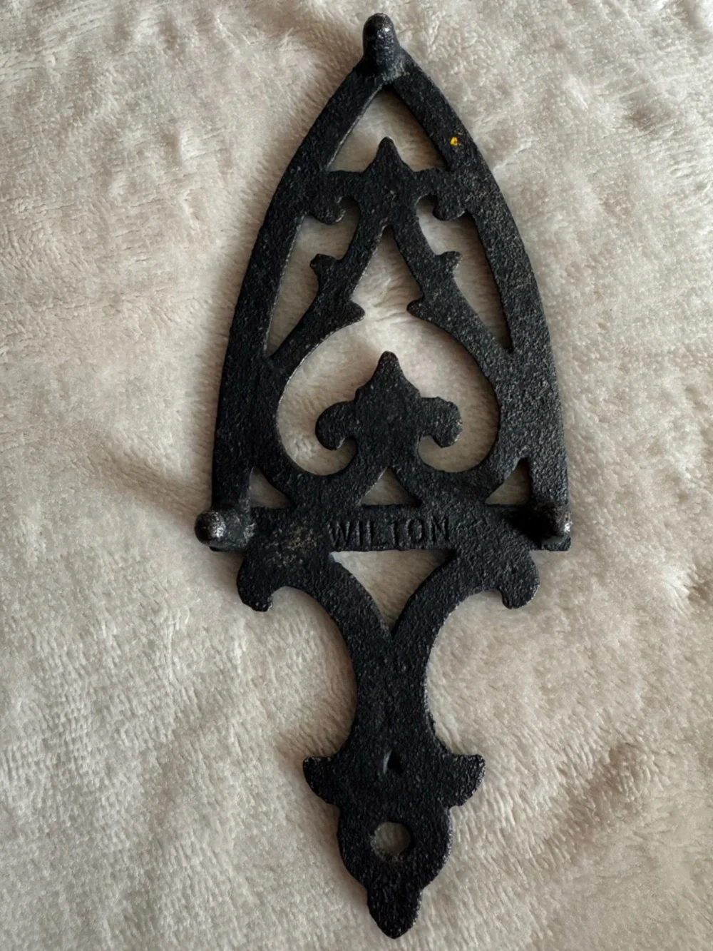 VINTAGE WILTON Cast Iron Trivets